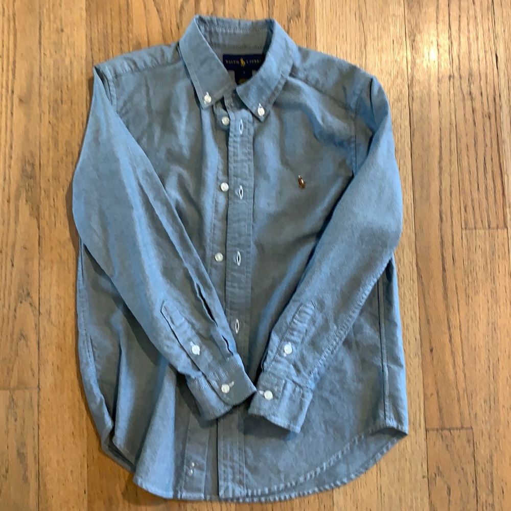 Boys Size 7 Ralph Lauren Button Down